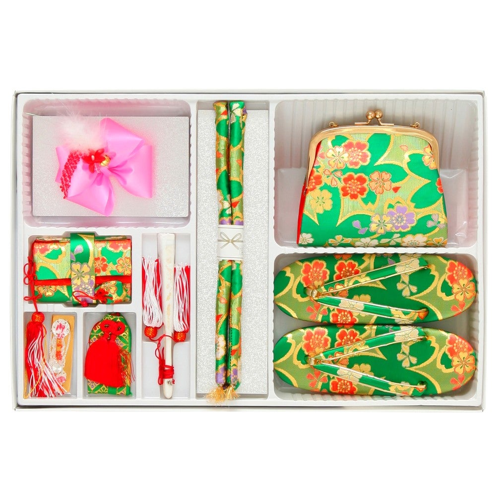 [レンタル] 七五三/節句 着物セット 7歳女の子 キューティデビィルの宅配レンタル - 3