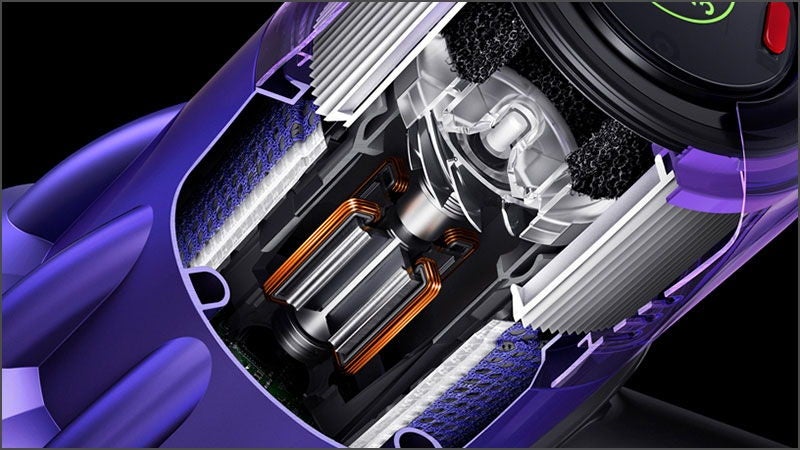 [レンタル] ダイソン Dyson Digital Slim Fluffy コードレスクリーナー SV18 FF H - 5