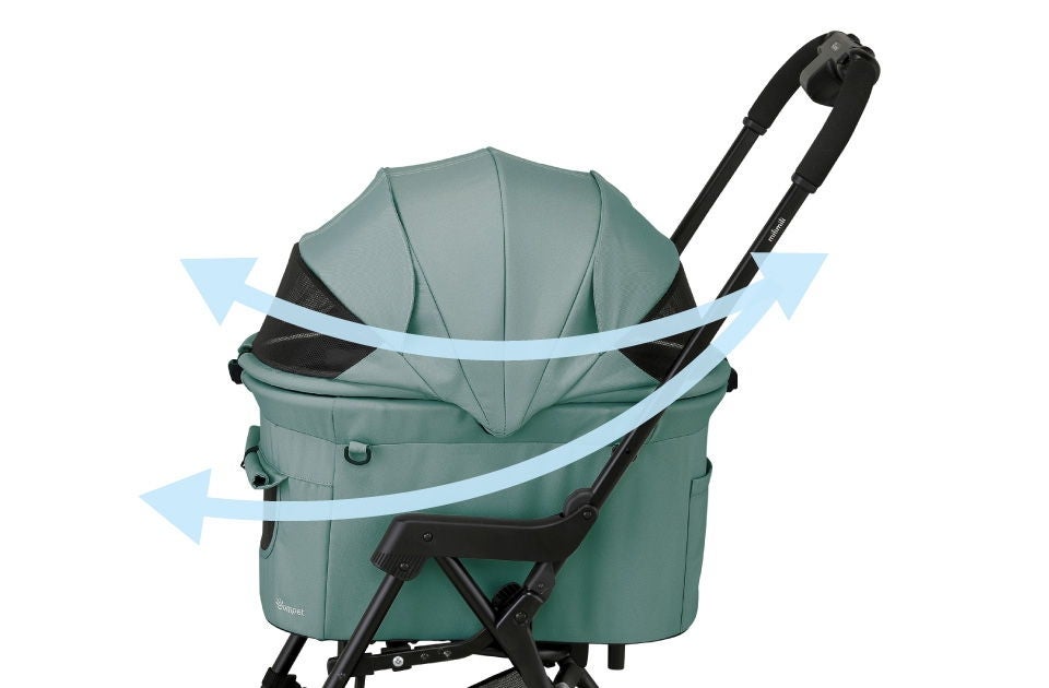 [レンタル] コンビ ペット用カート ミリミリキャリ― - 7