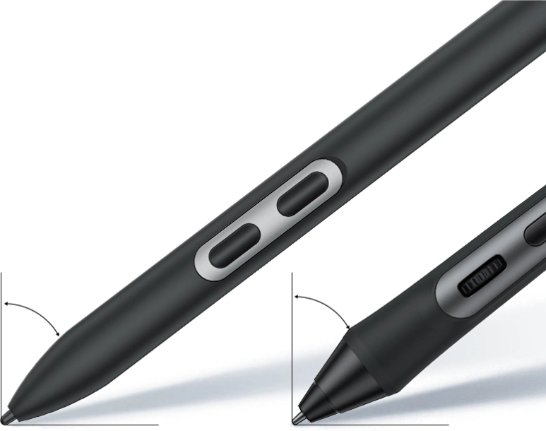 XP-Pen Artist Pro 19 (Gen 2) ARTPP180UH_JP2 液晶ペンタブレット ペンの傾き検知・ボタン詳細 - 5