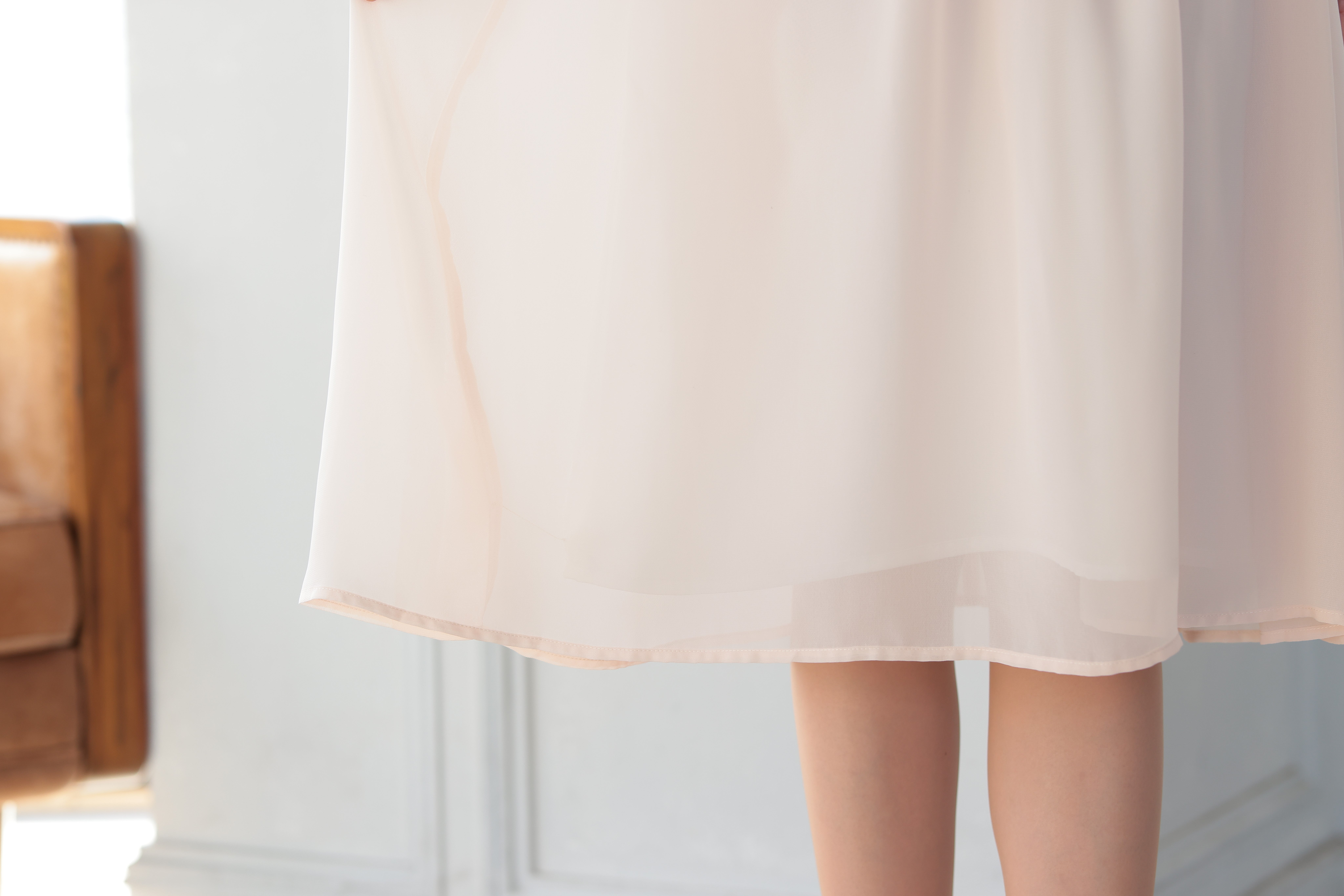 [レンタル] アートマリー ボトルネックワンピースジャケットスーツ【2点セット】ベージュの宅配レンタル - 6