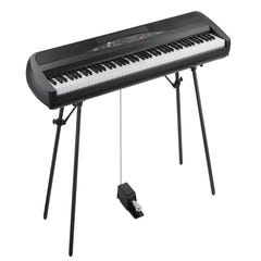 動作品 KORG SP-170S 電子ピアノ 本体・アダプター・ペダル・譜面立