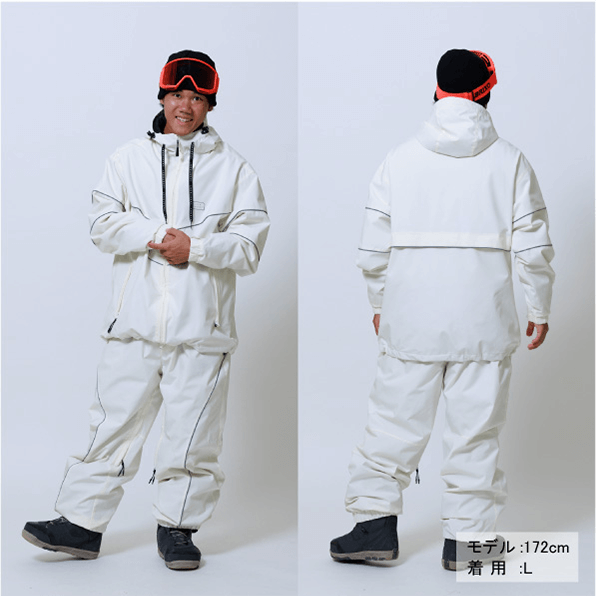 オンヨネ(ONYONE) 男女兼用 スキー・スノボウェア パンツ単品 PIPE LINE PANTS JFP98011 ICE Lサイズ