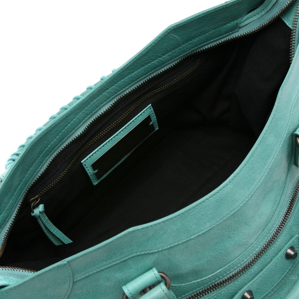 [レンタル] レディース バレンシアガ シティー レザー ハンドバッグ - 11