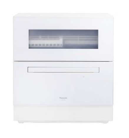 [レンタル] 【長期利用向け】[～食器40点]パナソニック 食器洗い乾燥機 NP-TZ500 分岐水栓対応 5人分 ホワイト - 2