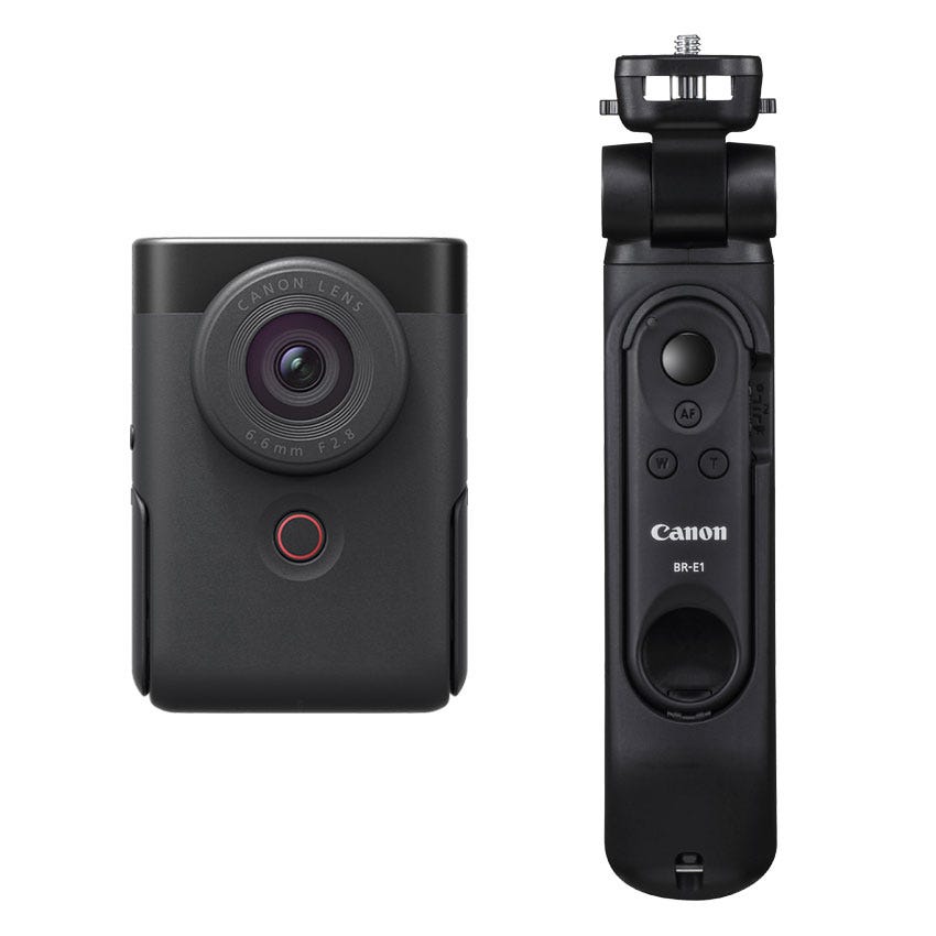 [レンタル] Canon PowerShot V10 ブラック トライポッドグリップキット