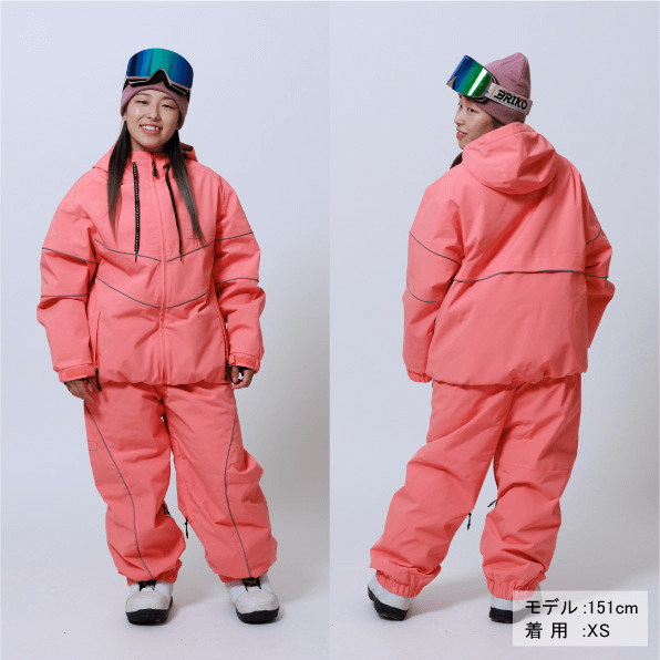 オンヨネ(ONYONE) 男女兼用 スキー・スノボウェア パンツ単品 PIPE LINE PANTS JFP98011 P.ORANGE Mサイズ