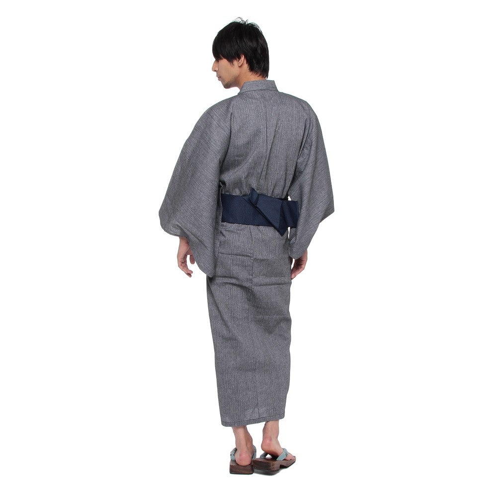 [レンタル] メンズ浴衣 フルセット シンプル・無地柄 身長目安175cmの宅配レンタル - 4