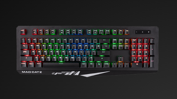 [レンタル] Mad Catz(マッドキャッツ) S.T.R.I.K.E4 メカニカルゲーミングキーボード