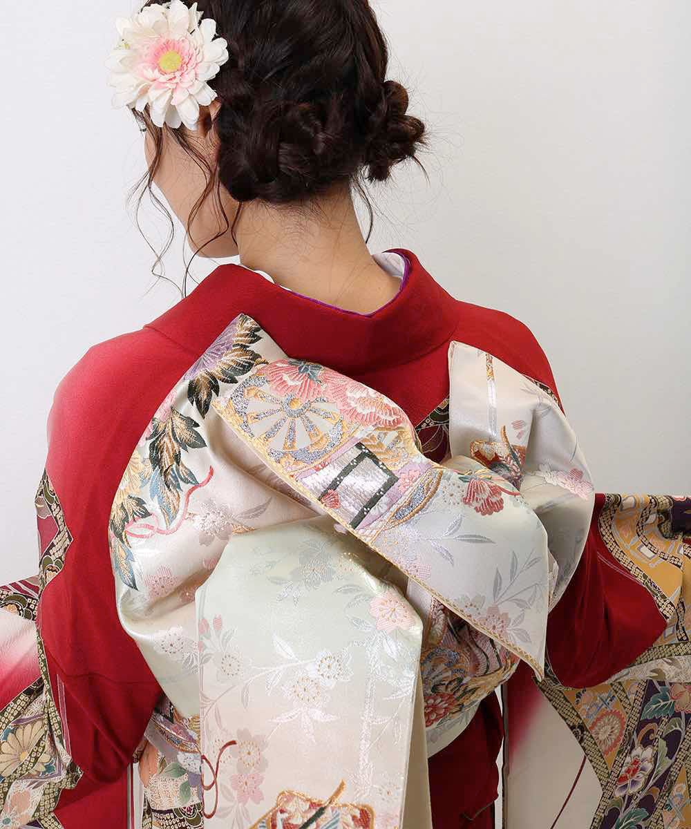 [レンタル] 【対応身長155-170cm】レンタル振袖フルセット-855の宅配レンタル - 15