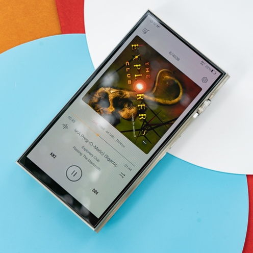 iBasso Audio DX340 ディスクリートPWM-DAC搭載 フラッグシップオーディオプレーヤー スタンド設置 画面表示 - 7