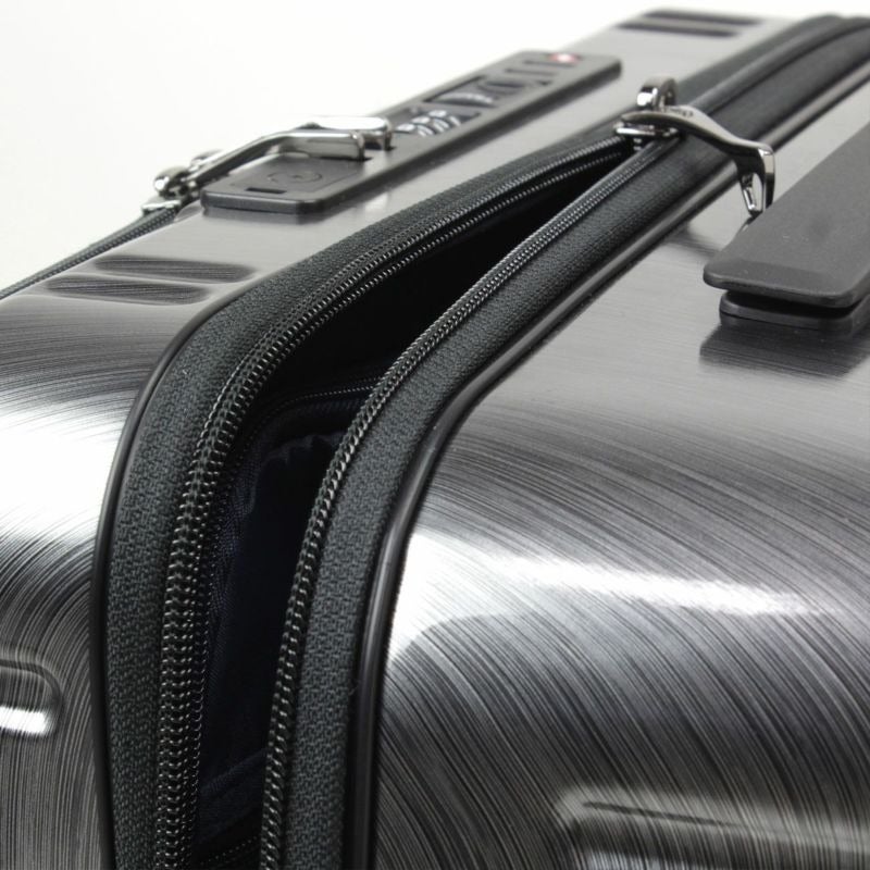 [レンタル] [1-3泊向けサイズ]BERMAS INTER CITY No.60523 33L ハードスーツケース ブラックヘアラインの宅配レンタル - 11