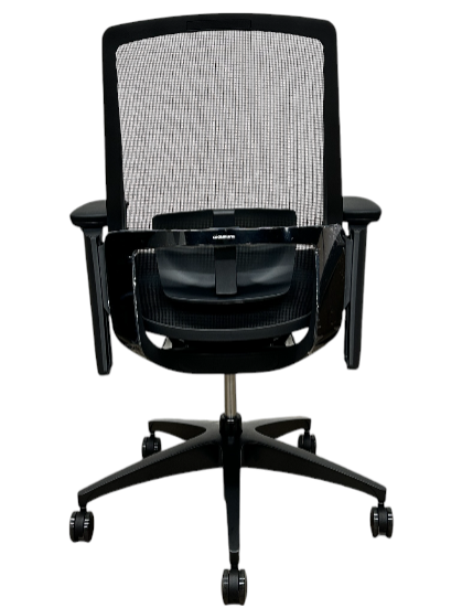 [レンタル] オカムラ Finora（フィノラ）シリーズ ハイバック クッションタイプ 可動肘 ランバーサポート付き ウレタンキャスター C787JS F1G1 オフィスチェア - 4