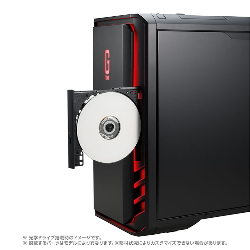 mouse(マウス) G TUNE DG-A7A6X ゲーミングデスクトップPC DGA7A6XB5BBDW101DEC 光学ドライブ搭載 - 11
