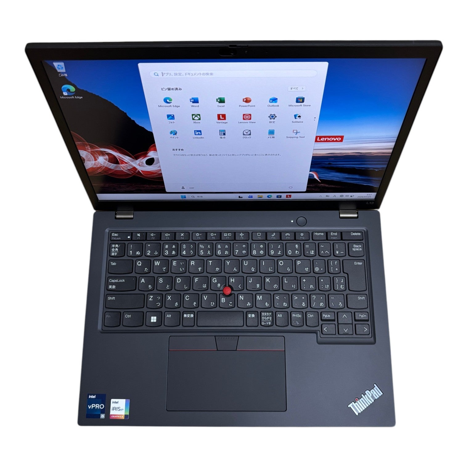 [レンタル] Lenovo(レノボ) ThinkPad L13 Gen3 21B4S0Y900 ノートパソコン【Office非搭載】 - 9