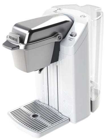キューリグ コーヒーメーカー BS300 (アソートBOX 12杯分付き) セラミックホワイト