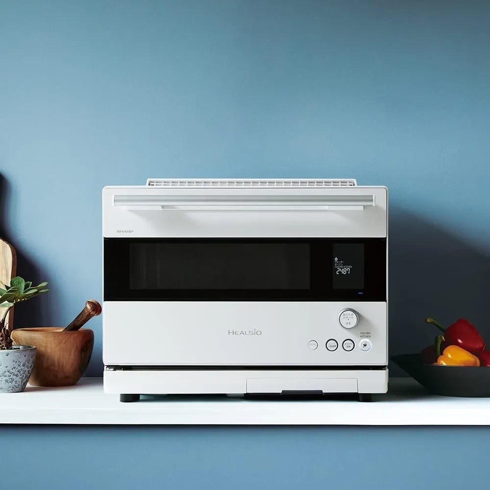 [レンタル] 【長期利用向け】[30L]シャープ ウォーターオーブン ヘルシオ AX-RS1C オーブンレンジ マットホワイト - 5