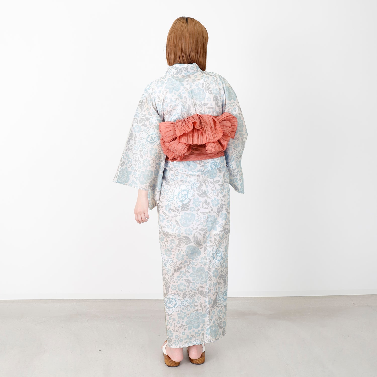 [レンタル] [2025新作]SION レディース浴衣 牡丹 フリーサイズの宅配レンタル - 5