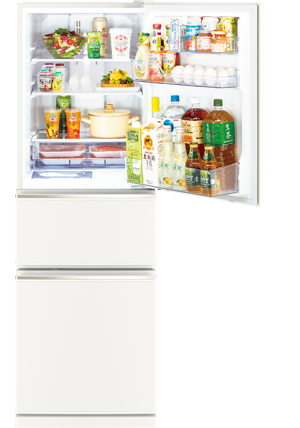 [レンタル] [272L][二人暮らし向け][右開き]三菱電機 冷凍冷蔵庫 MR-CX27K - 6