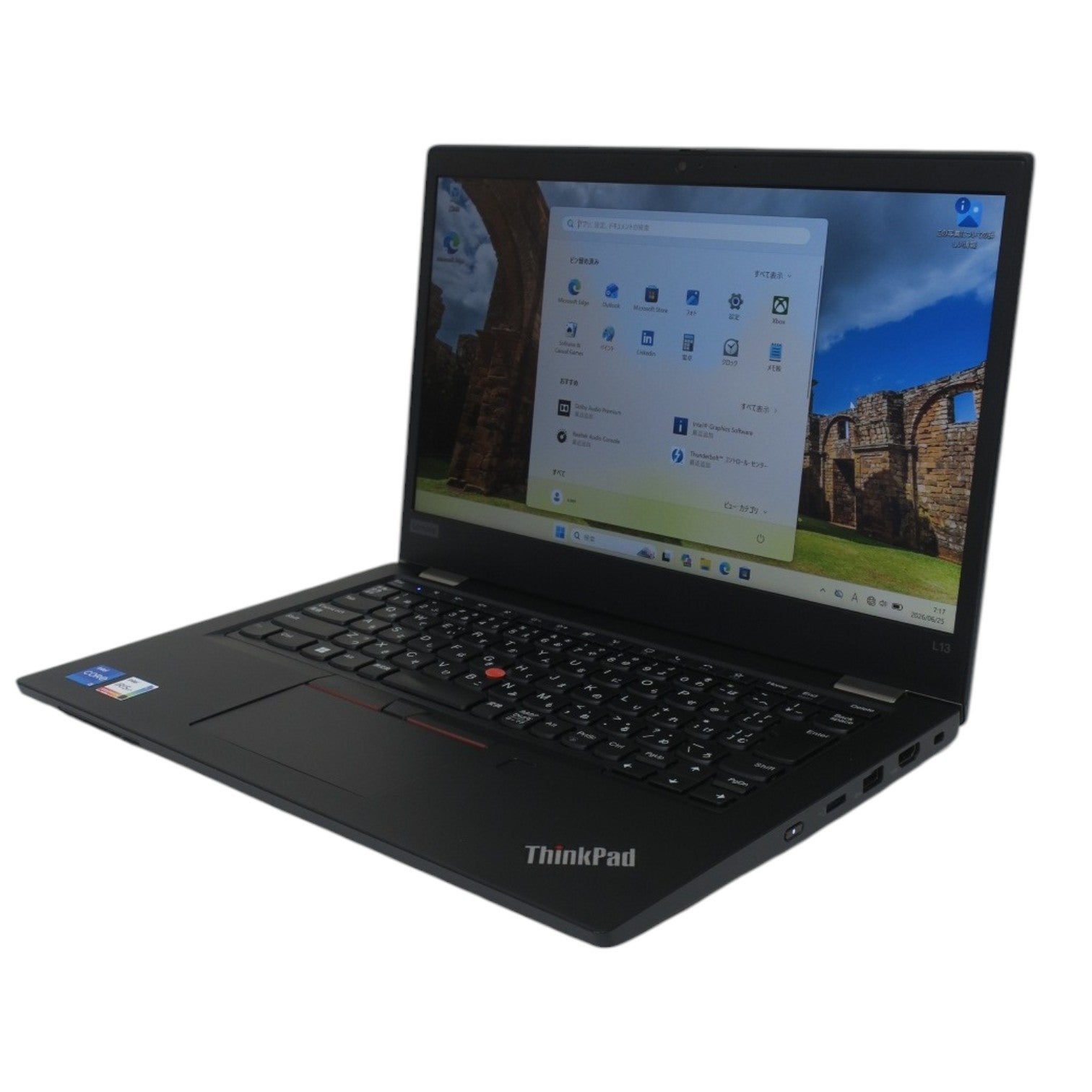 [レンタル] Lenovo(レノボ) ThinkPad L13 Gen2 20VJS4Y700 ノートパソコン【Office非搭載】(Windows11 Pro 64bit) - 6