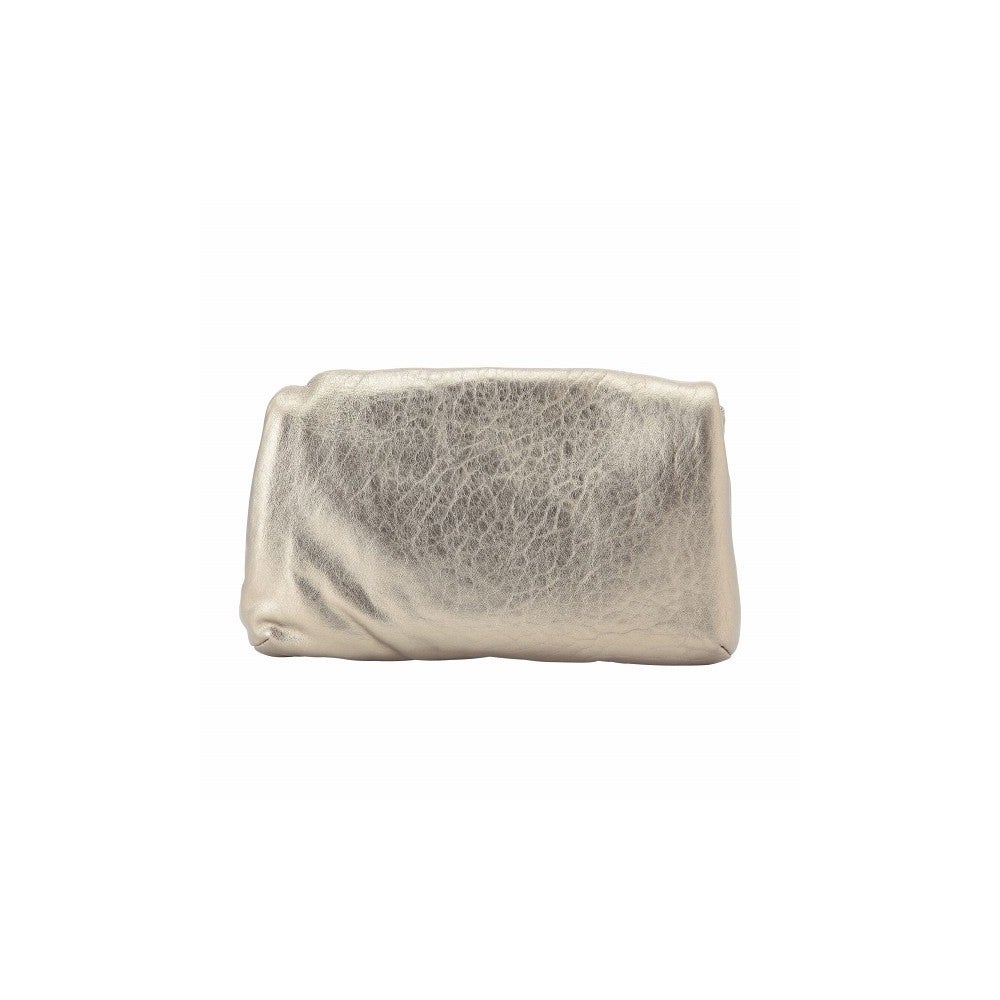 [レンタル] レディース アニヤハインドマーチ サフロン・ラージ・バタードレザーメタリック ショルダーバッグ - 2