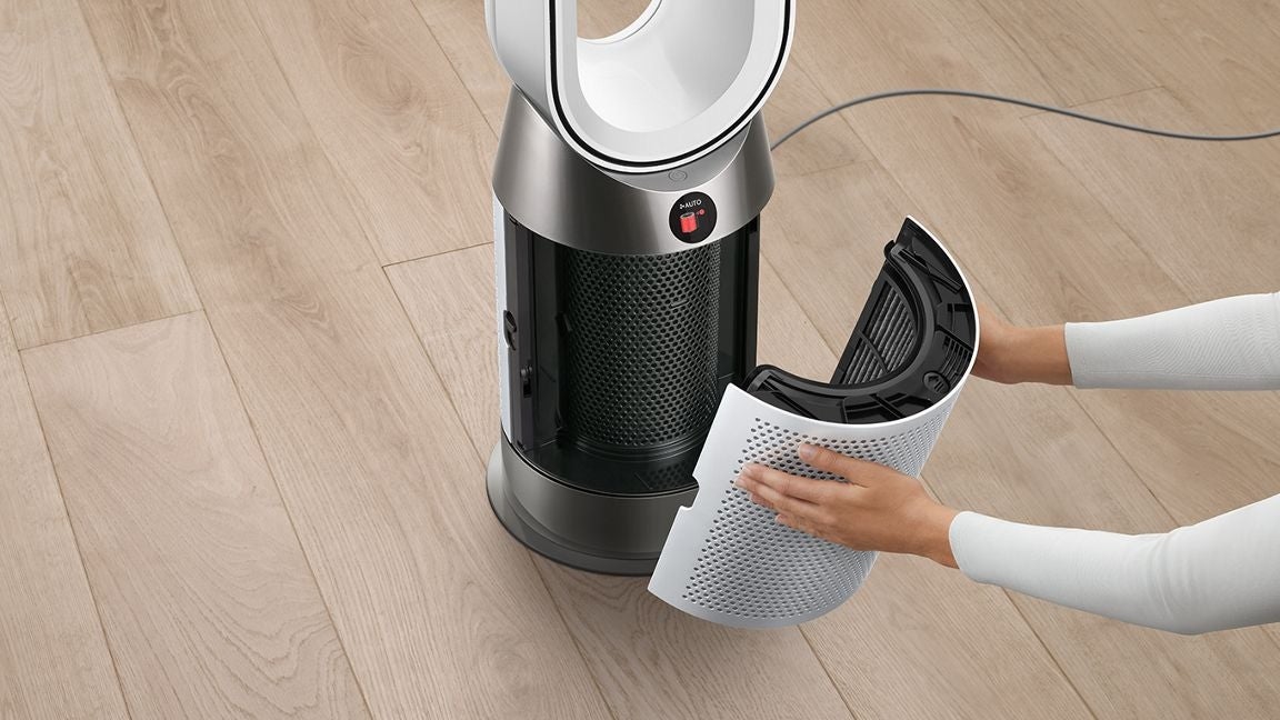 [レンタル] Dyson Purifier Hot + Cool Gen1 HP10 WW 空気清浄機能付タワーファン - 5