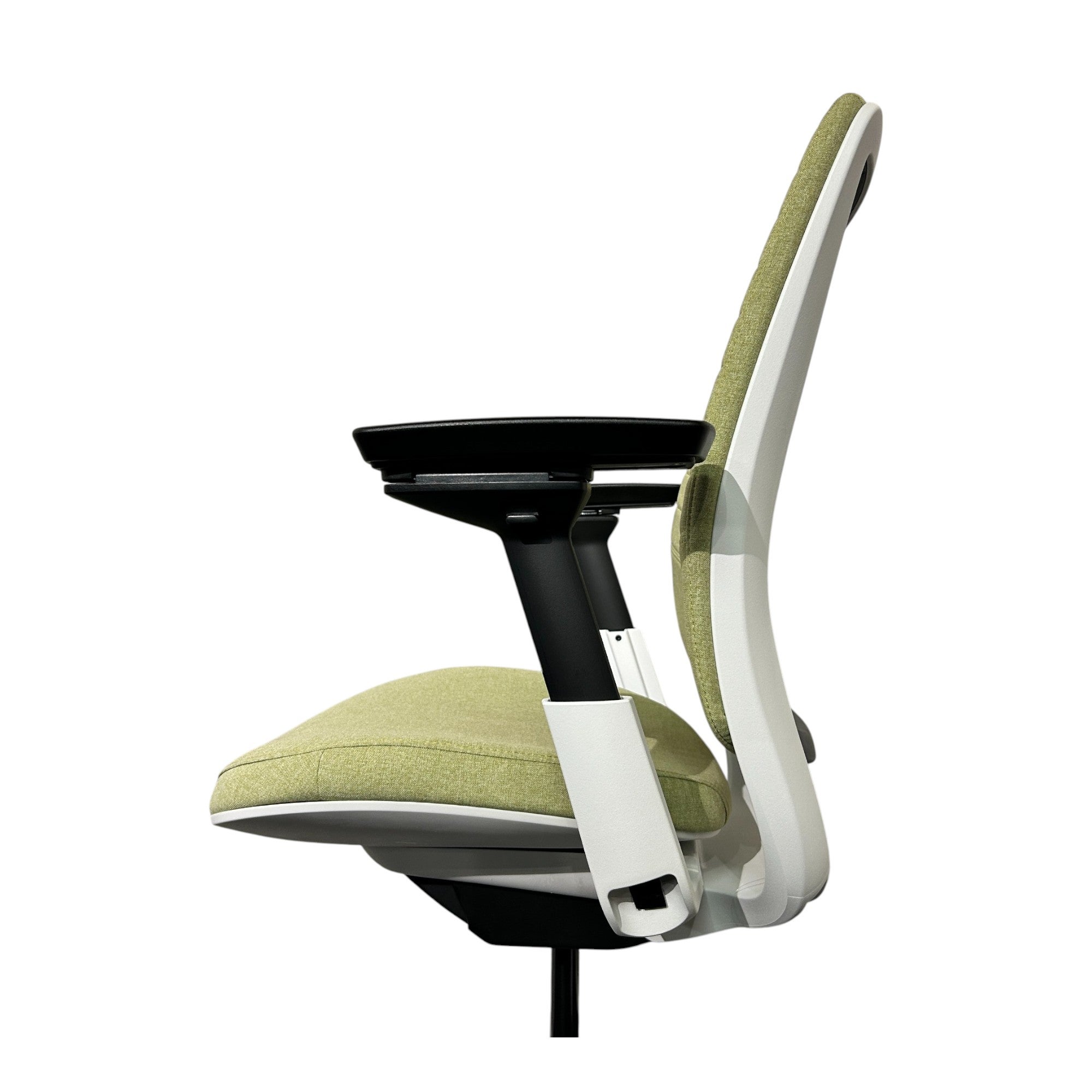 [レンタル] Steelcase オフィスチェア Series 2 ハイバック 可動肘 ランバーサポート グラス ホワイト 436UPHQSA - 12