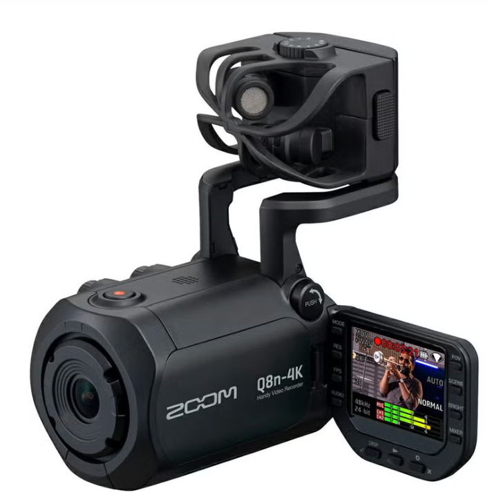 [レンタル] ズーム Q8n-4K 4Kカメラ付きハンディレコーダー