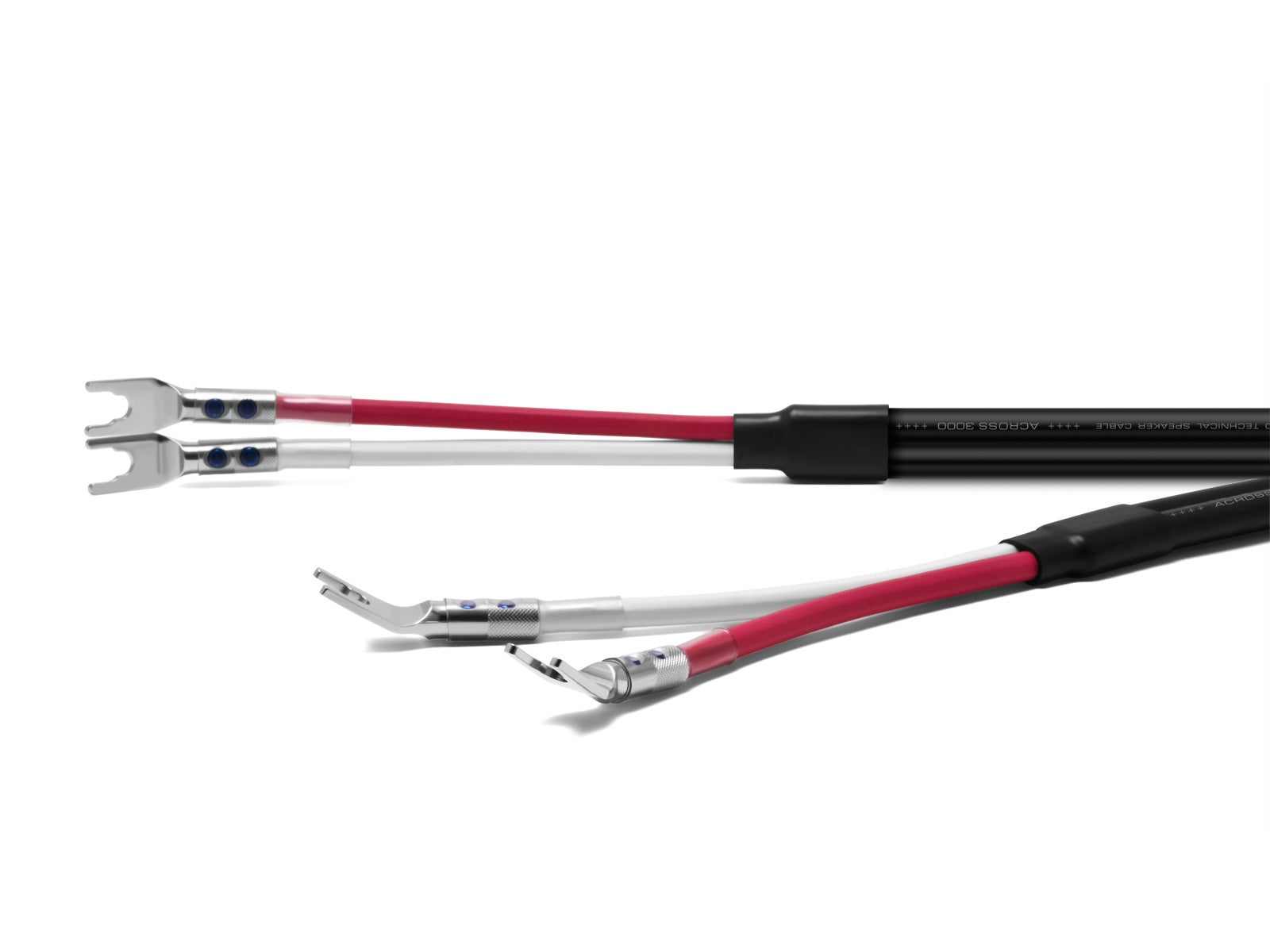 オヤイデ電気 ACROSS 3000 Y Yラグ仕様スピーカーケーブル 2.5mペア