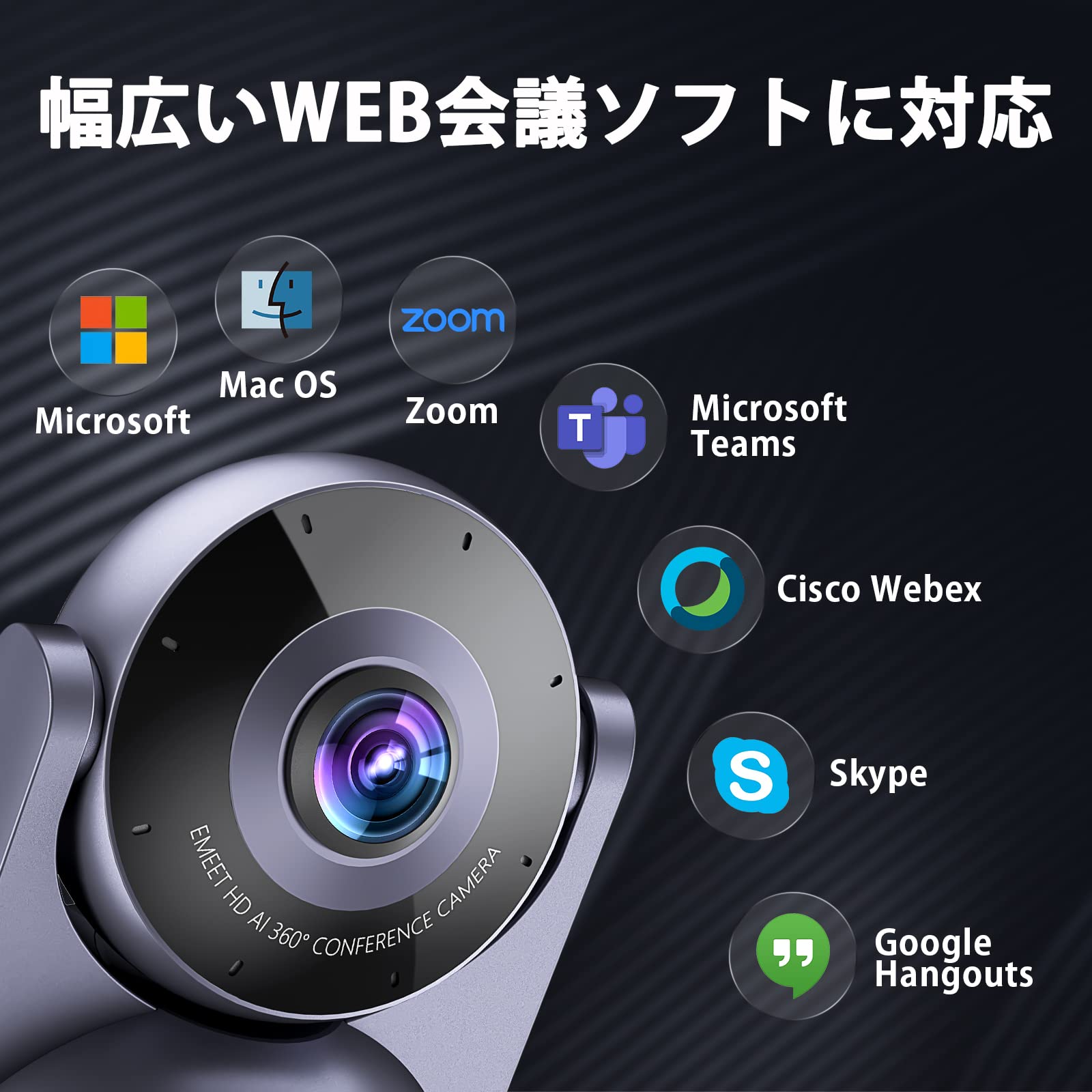 [レンタル] EMEET Meeting Capsule Webカメラ - 7