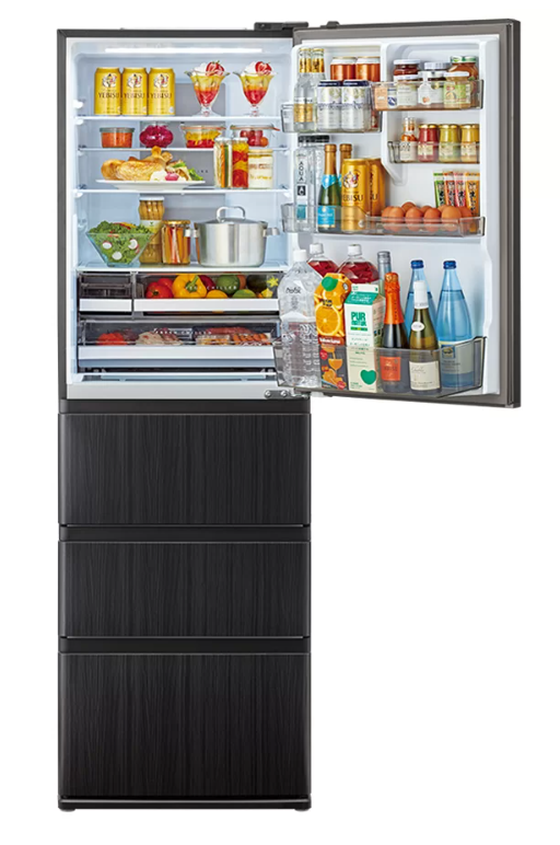 [レンタル] [458L][ファミリー向け][右開き]アクア AQR-V46R DELIE＋ 冷凍冷蔵庫 - 3