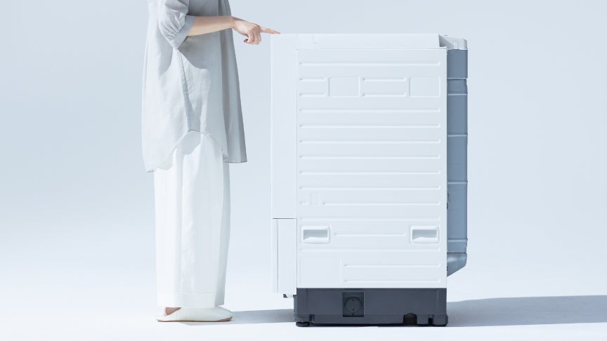 [レンタル] パナソニック 【左開き】洗濯10kg/乾燥5kg NA-SD10HBL ななめドラム式洗濯乾燥機 - 8