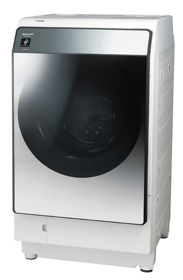 [レンタル] SHARP (シャープ)【左開き】洗濯11kg/乾燥6kg ドラム式洗濯乾燥機 ES-W114-SL シルバー - 2