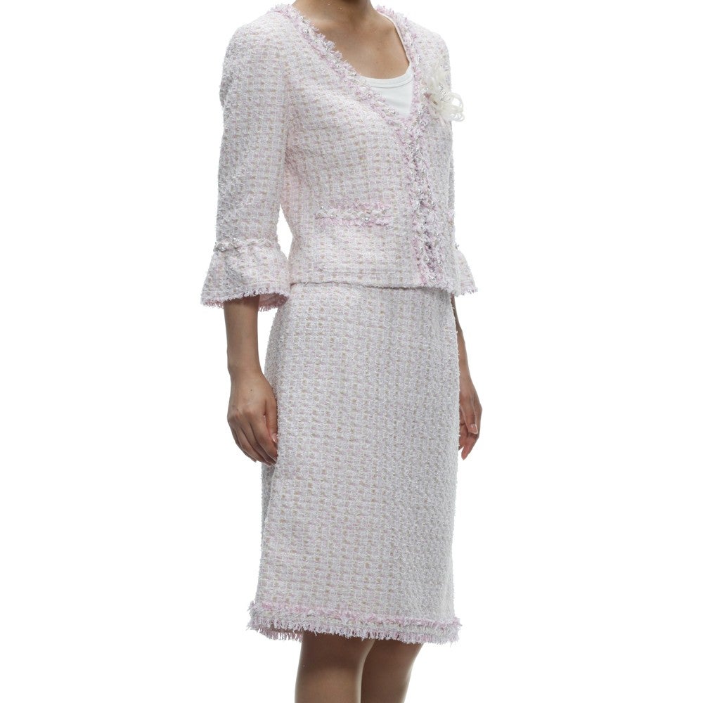 [レンタル] ルネ セレモニースーツ2点セット(ジャケット+スカート) ベージュ / ブルー / グレー / ホワイト / オレンジ / ネイビー / ピンクの宅配レンタル - 38