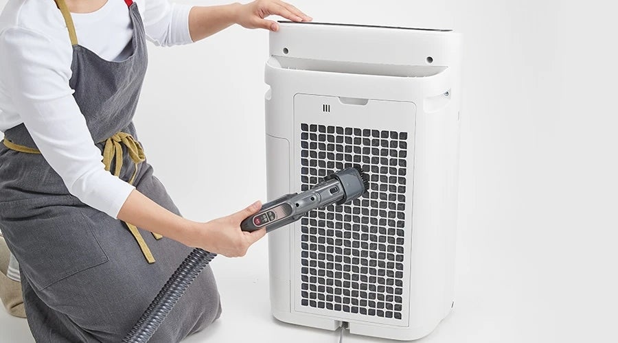 [レンタル] シャープ 加湿空気清浄機 プラズマクラスター25000 KI-TS50 (空気清浄～23畳 / 加湿～最大17畳) - 10