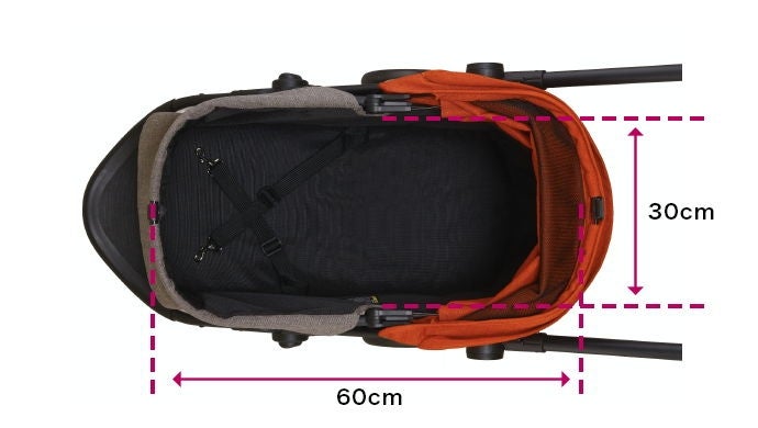 [レンタル] コンビ ペット用カート ルルテイル - 6