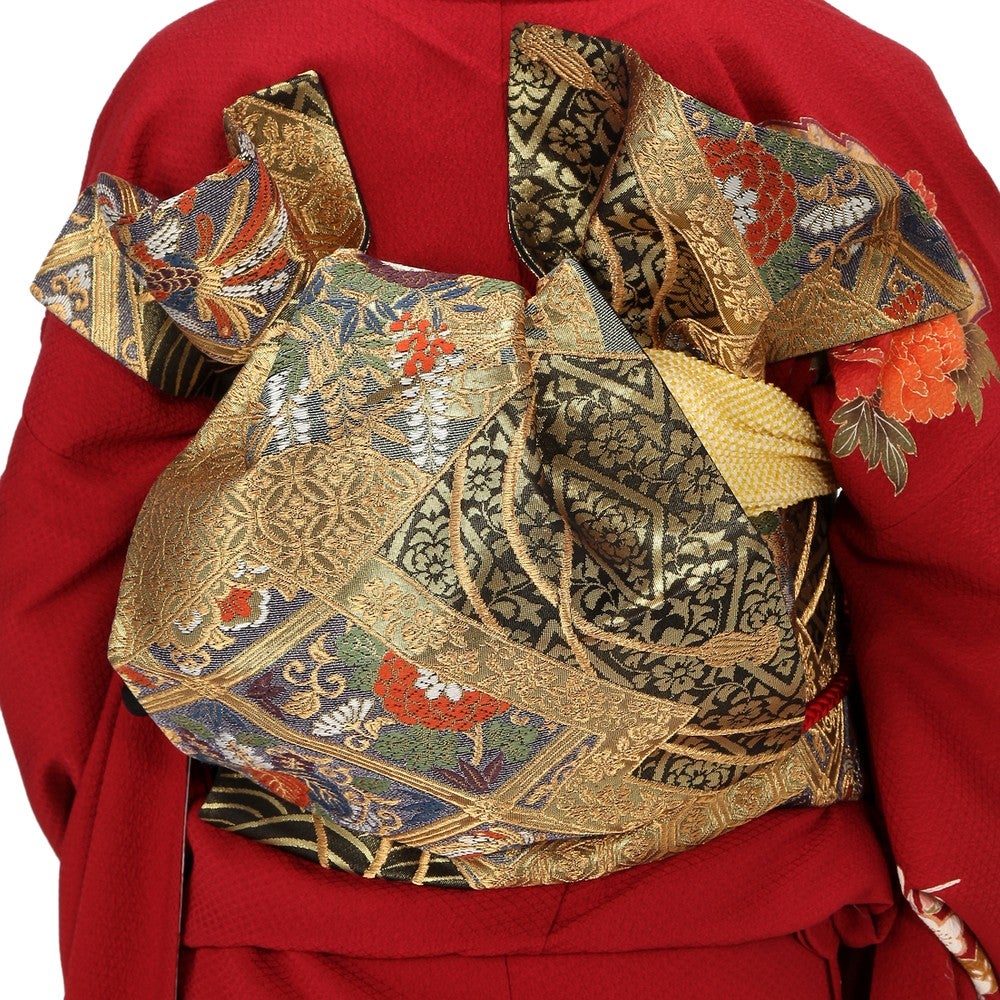 [レンタル] 振袖 紅葉柄 Mサイズの宅配レンタル - 4