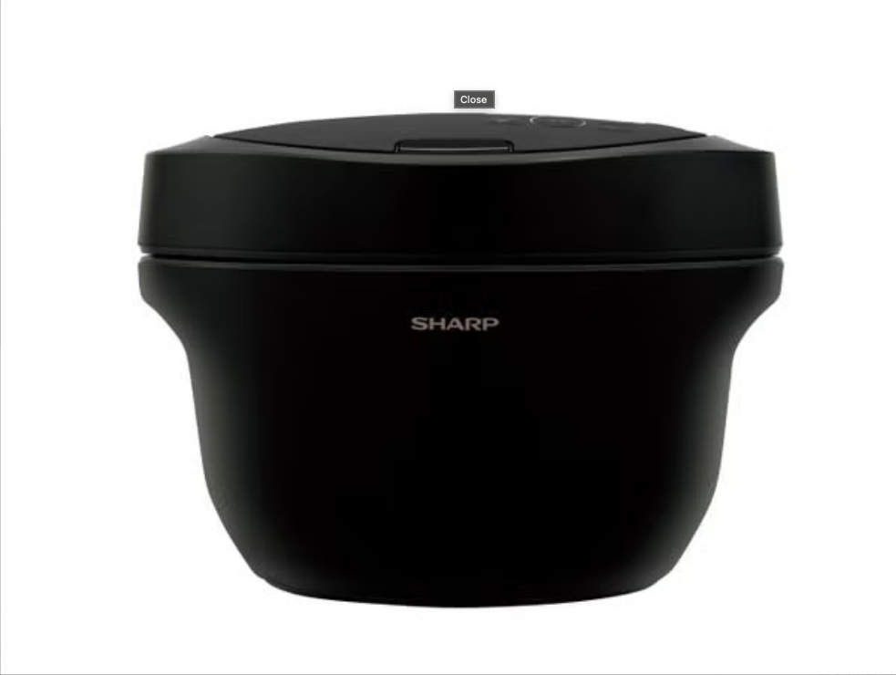 [レンタル] 【長期利用向け】シャープ ヘルシオ ホットクック KN-HW16H 2〜4人用 1.6L容量 ブラック - 3