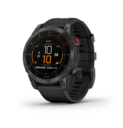 ガーミン GARMIN epix Sapphire Carbon Gray DLC Ti / Black