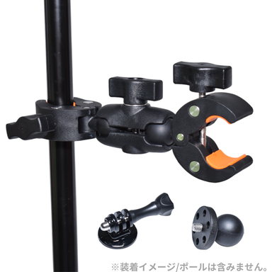 UNSTINCER スーパークランプ カメラマウント360°回転 1/4ネジ カメラホルダー Gopro用 マウント対応