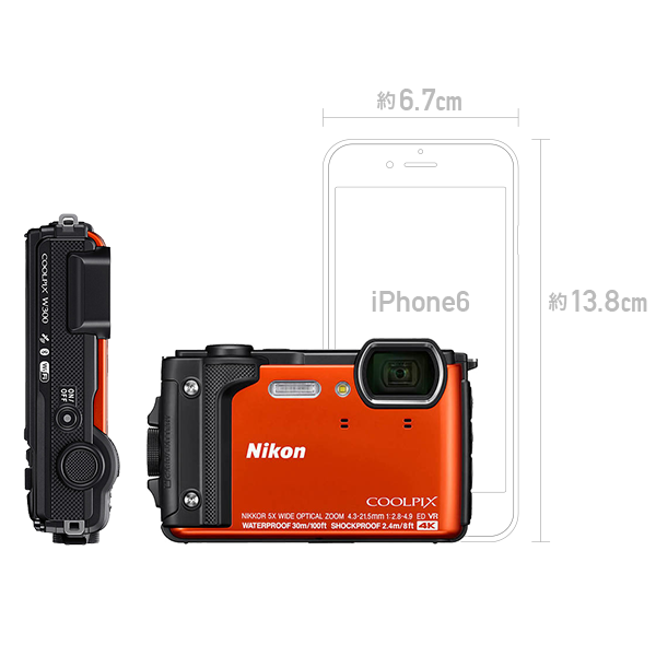 [レンタル] ニコン COOLPIX W300 防水カメラ - 6