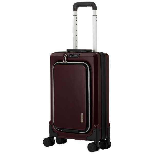 [レンタル] [1-3泊向けサイズ]LEGEND WALKER 6031 フィット 15L/拡張時35L ハードスーツケース プラムブラウン