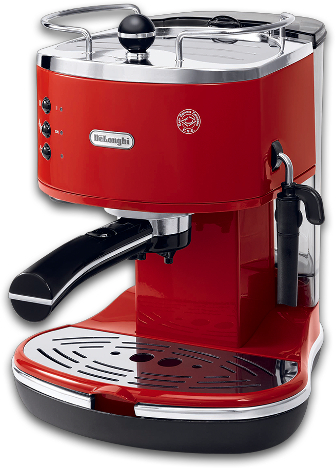 [レンタル] デロンギ アイコナ エスプレッソ・カプチーノメーカー レッド ECO310R