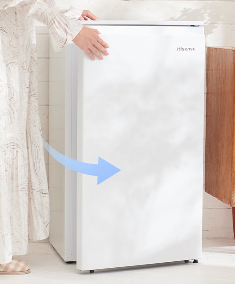 [レンタル] [61L][右開き]Hisense (ハイセンス) 冷凍庫 HF-A60JW - 5