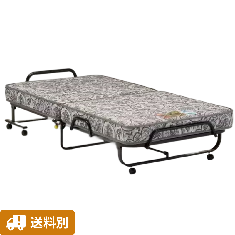 [レンタル] 【送料別】フランスベッド 折りたたみ(山折)ベッド パンテオンN(スプリングマットレス付き) - 1