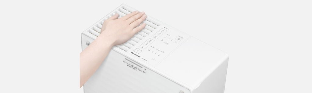 [レンタル] パナソニック ヒーターレス気化式加湿器 ナノイー搭載 FE-KXY05 （プレハブ洋室14畳） - 9