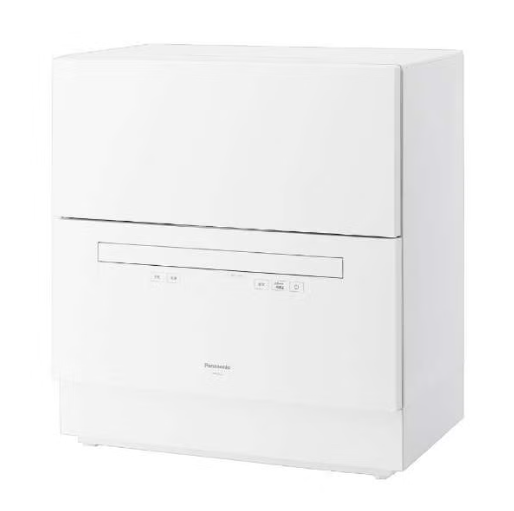 [レンタル] [～食器40点][新品]パナソニック 食器洗い乾燥機 NP-TZ500 分岐水栓対応 5人分 - 8