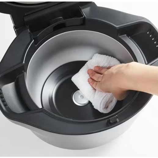 [レンタル] 【長期利用向け】シャープ ヘルシオ ホットクック KN-HW16H 2〜4人用 1.6L容量 ブラック - 5