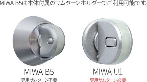 [レンタル] [オプション品] Qrio(キュリオ) Lock Q-SL2専用サムターンホルダー MIWAロック U1用 - 5