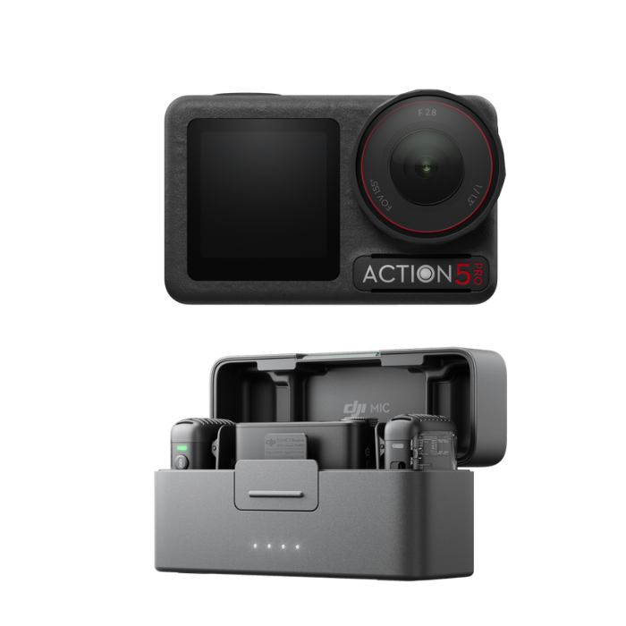 DJI Action 5 Pro と DJI Mic Mini セット販売 DJI Osmo Action 5 Pro Vlog Mic Mini コンボ アクションカメラ